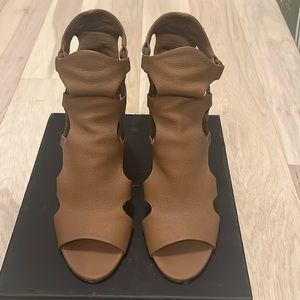 Jimmy Choo Peep Toe Ankle Booties